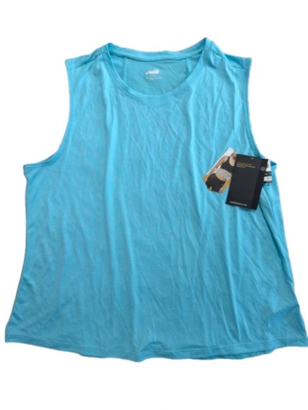 🦚3/$15🦚Avia Women’s Aqua Blue Athletic Tank Top Size XXL